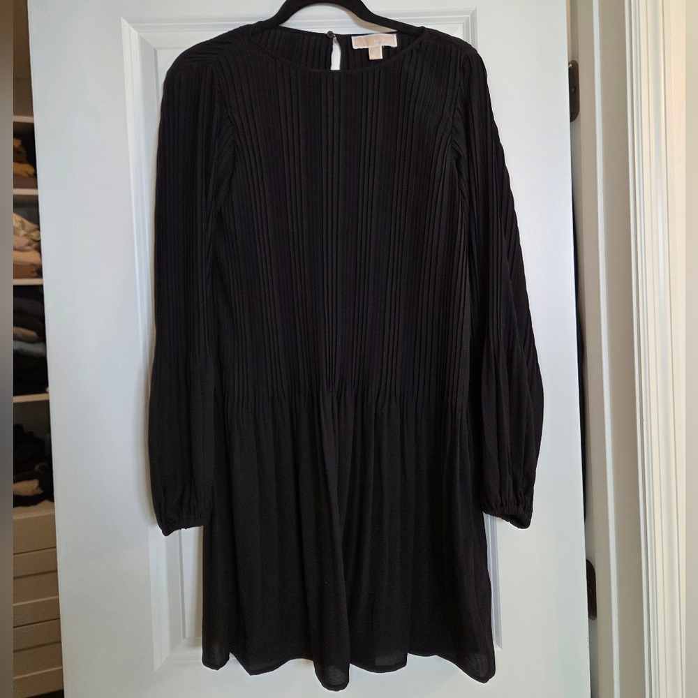 Michael Kors Black Long Sleeve Dress